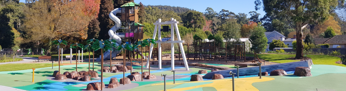 Warburton Water World banner