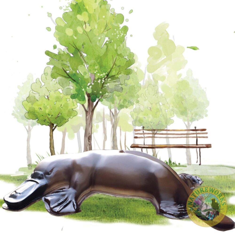 Platypus Slide - Larger than Life size playground structure