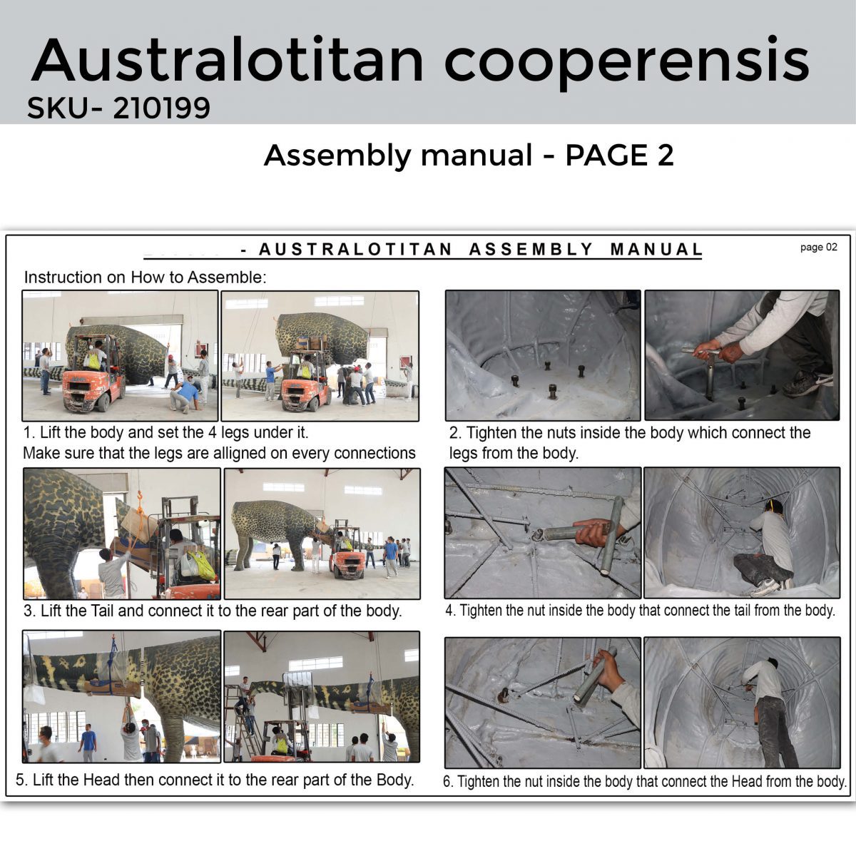Natureworks Australia Assembly manual pg 2