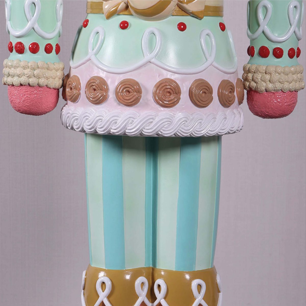 Natureworks Australia Nutcracker Candy Cake topper 182cm- full 3D prop - showing detail