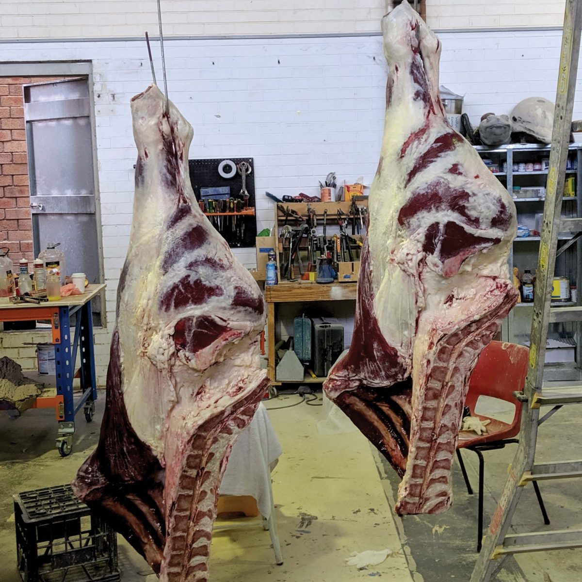 Side Of Beef Replica - Silicone Sculptures In Australia