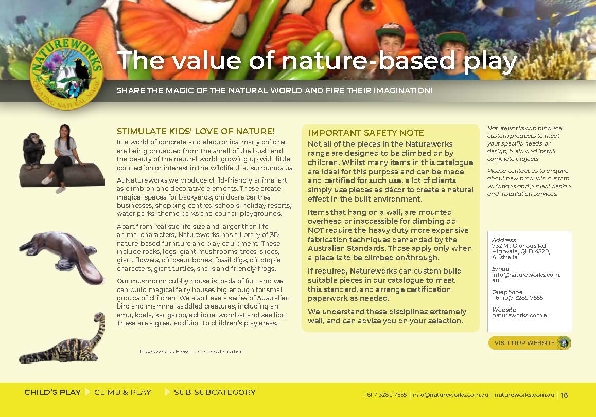 Natureworks Australia Triceratops Skull & Rib Cage Playground Climber - Image 24