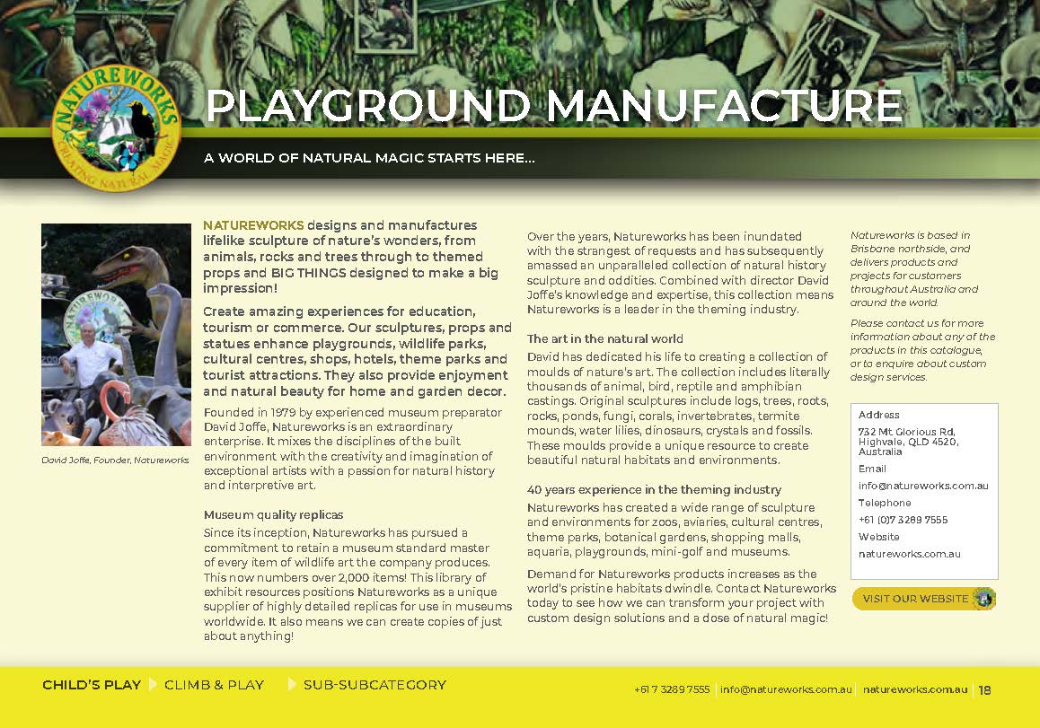 Natureworks Australia Triceratops Skull & Rib Cage Playground Climber - Image 22