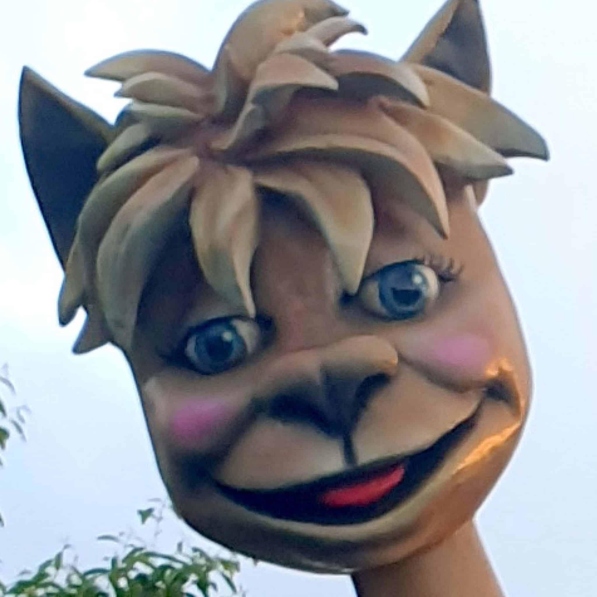Natureworks Australia Giant Alpaca greet the local children when visiting their childcare centre