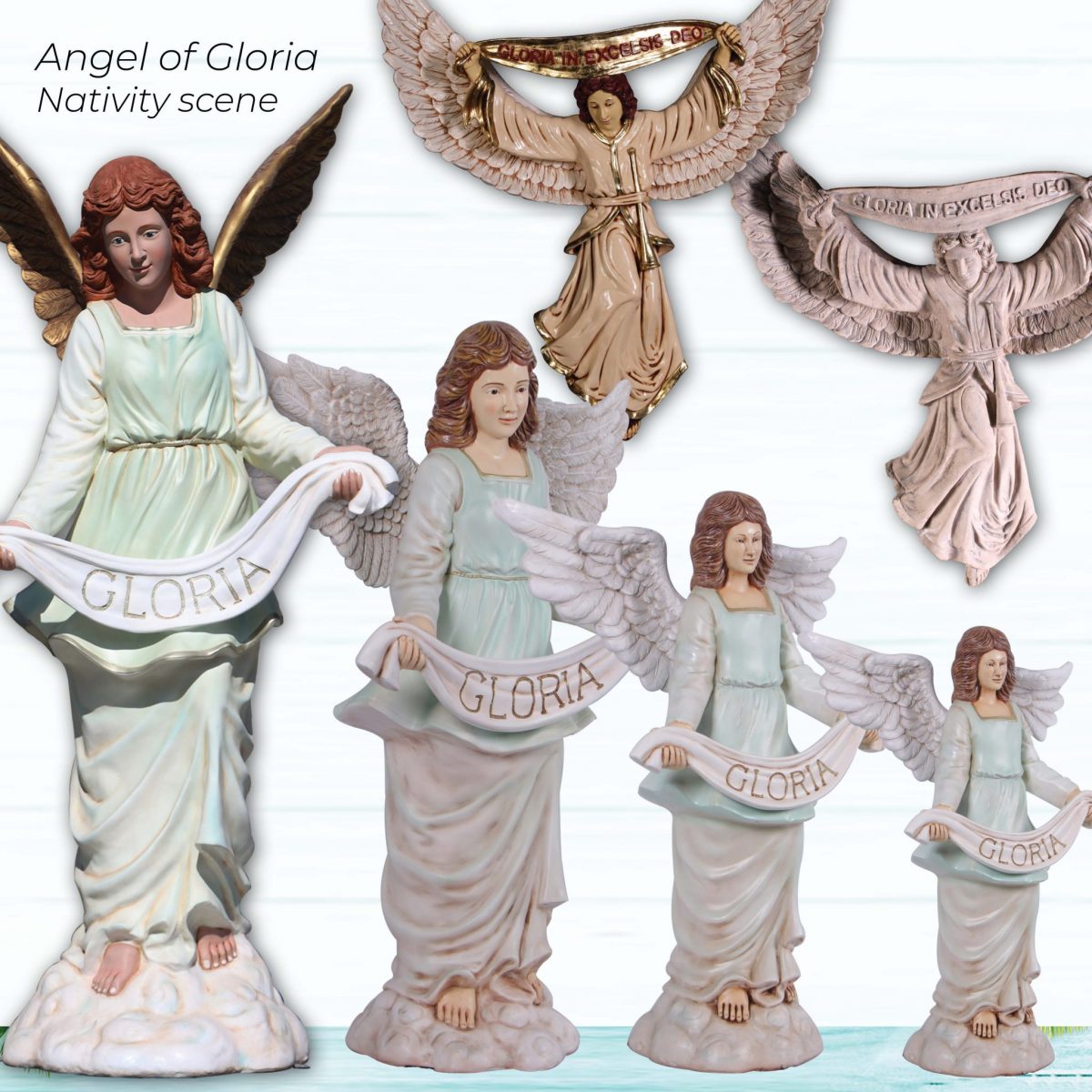 Natureworks Australia Angel of Gloria - Nativit scene Christmas