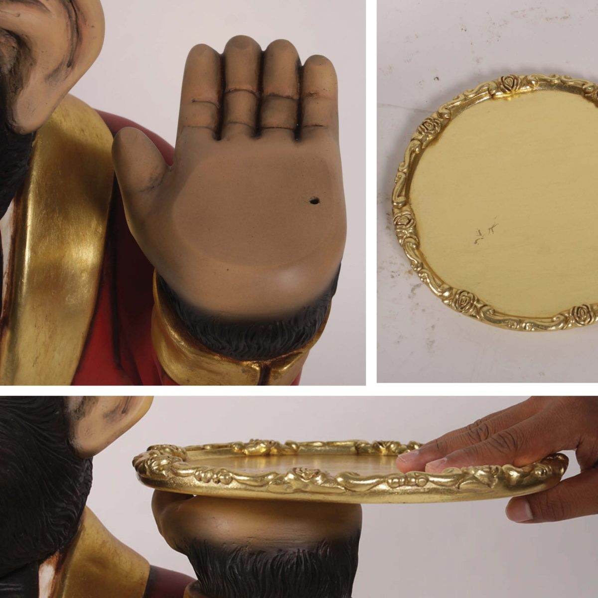 Natureworks Australia James the Chimp -3ft Butler statue