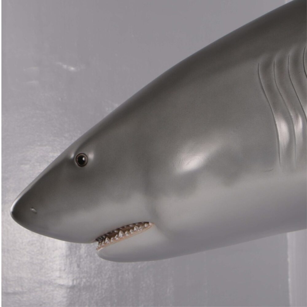 Great White Shark Head - Wall decor statue