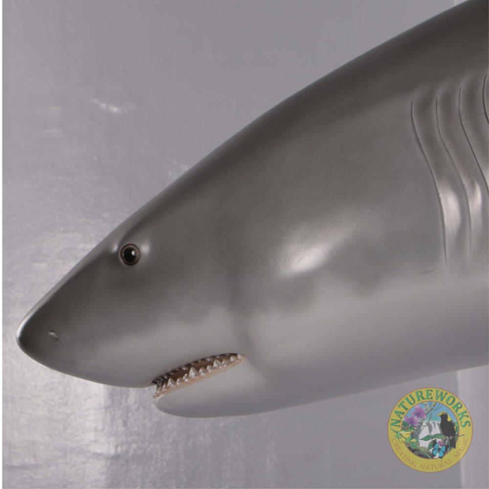 Natureworks Australia Great White Shark Head - Wall decor statue