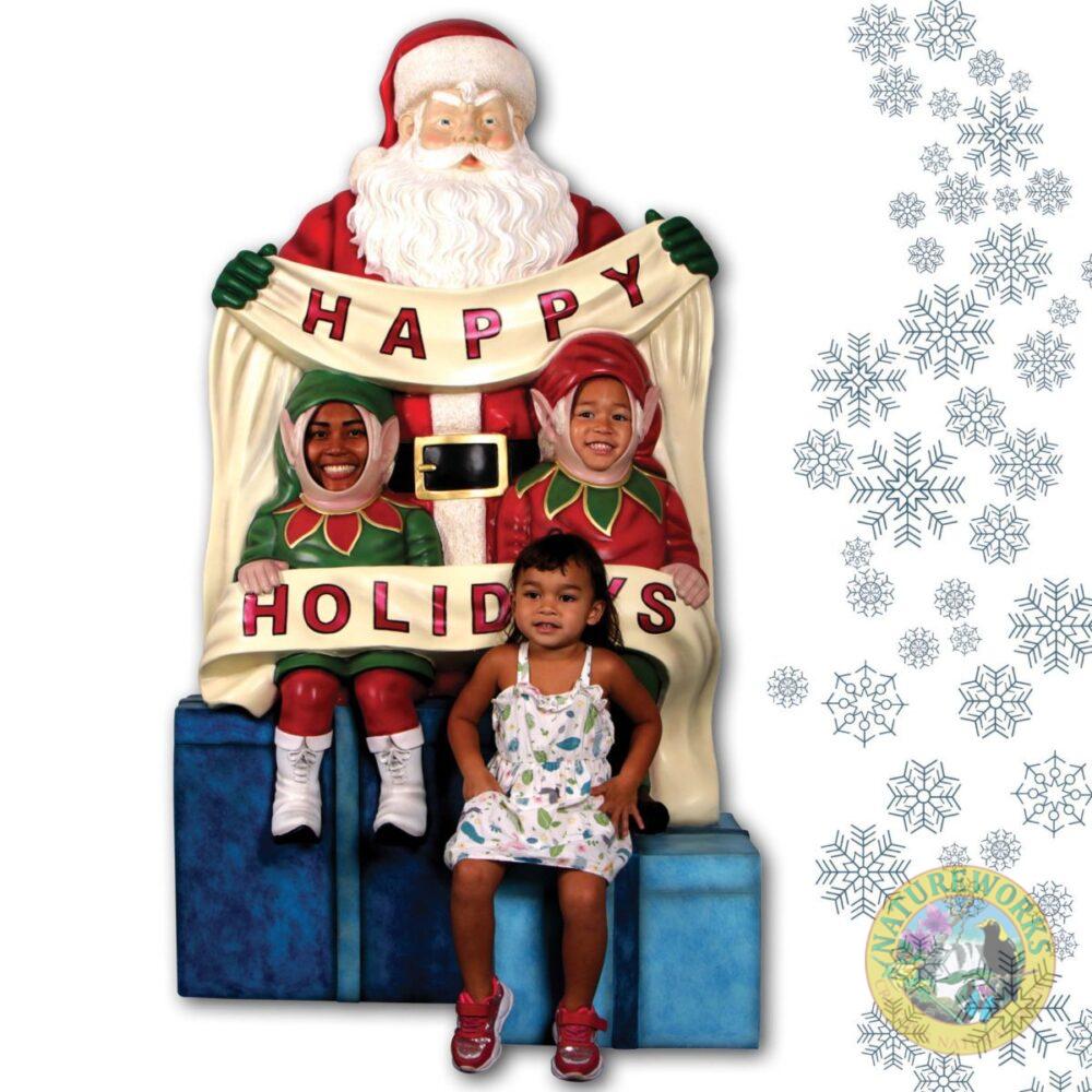 Natureworks Australia Happy Holiday Christmas Photo Opporunity prop