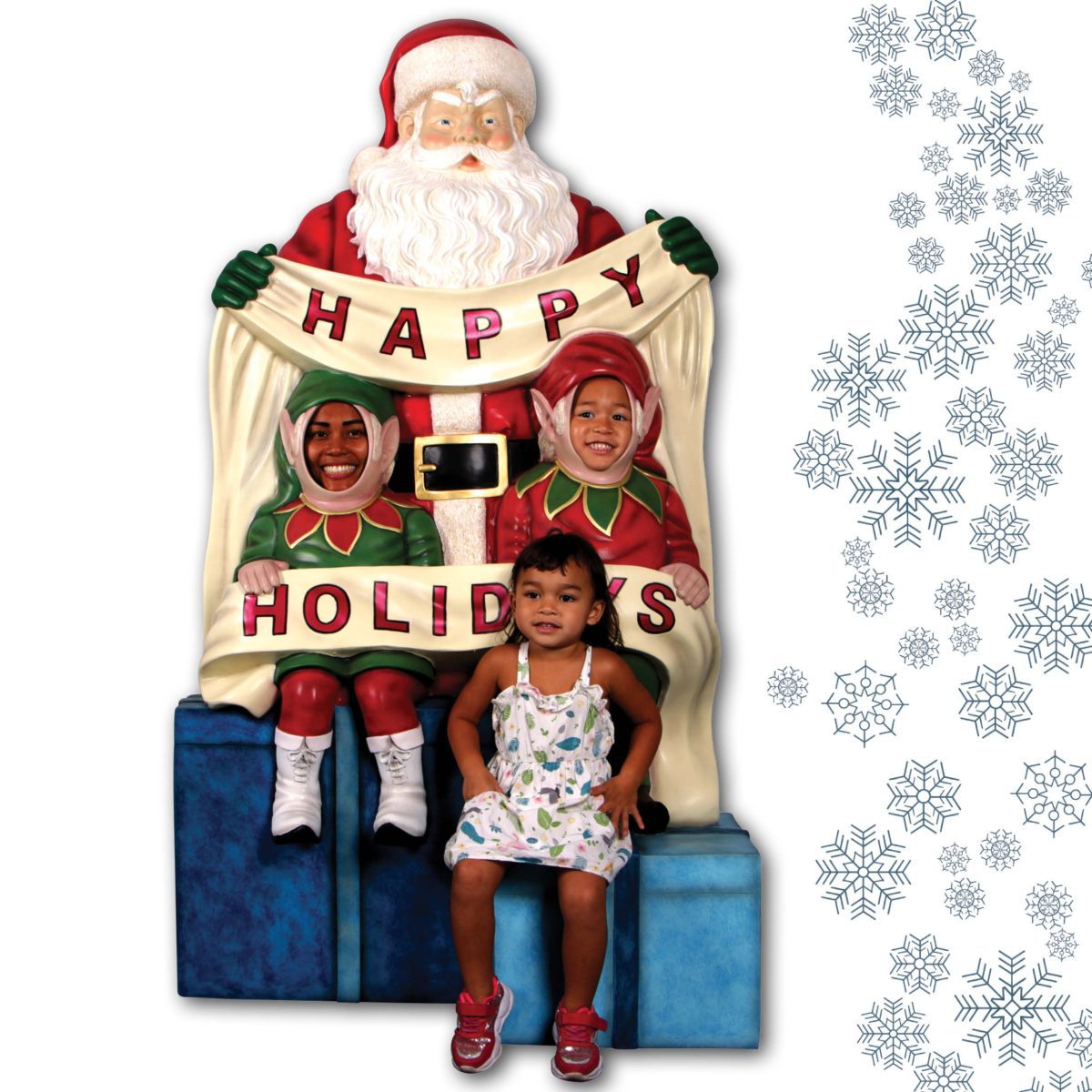 Natureworks Australia Happy Holiday Christmas Photo Opporunity prop