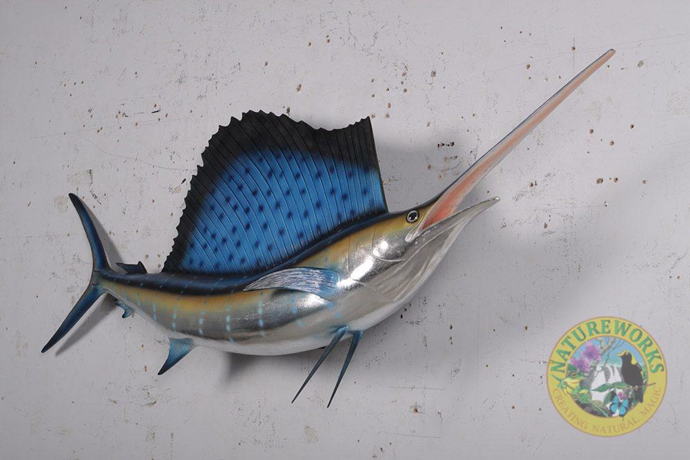 Natureworks Australia Sailfish sculpture wall decor