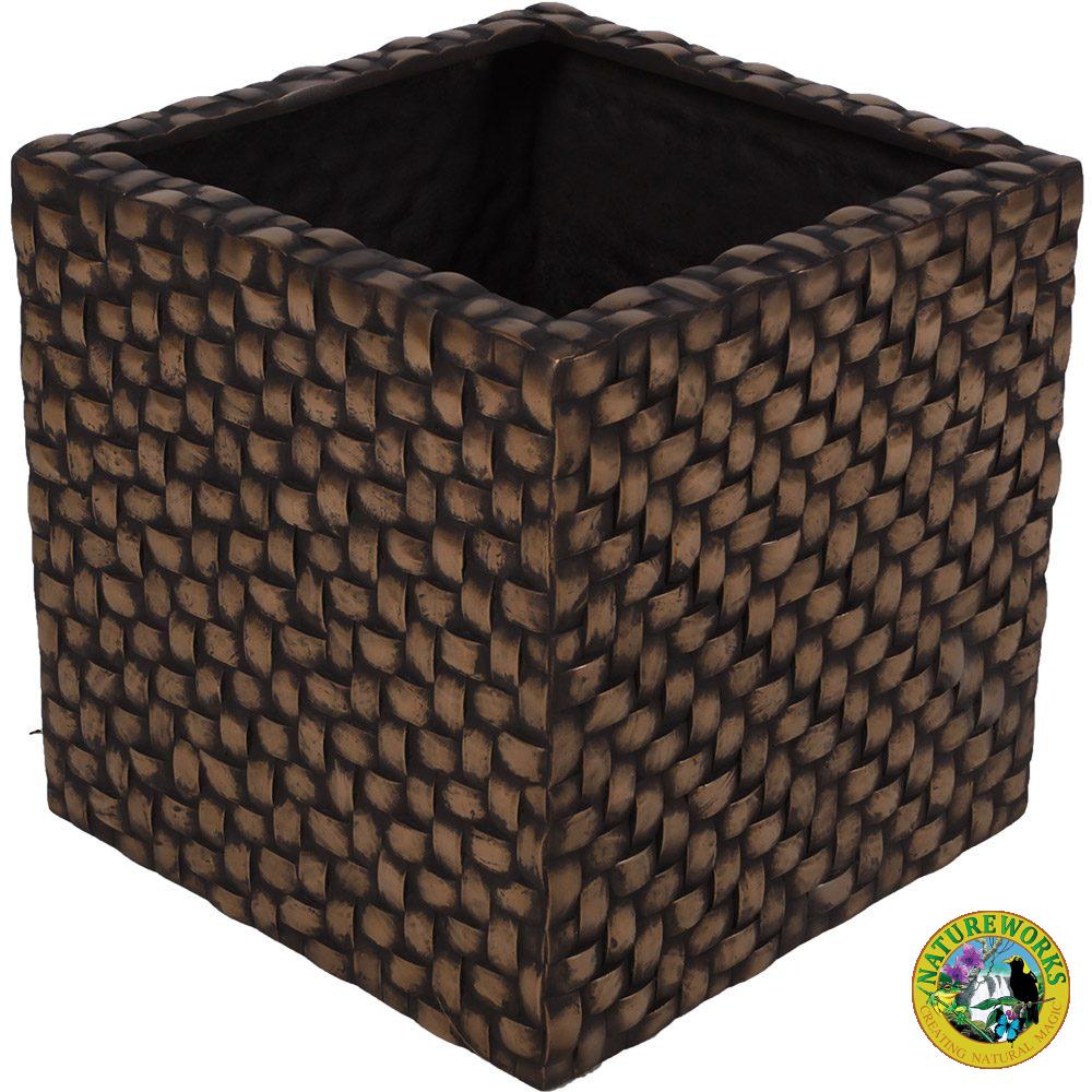 Natureworks Australia Coco Shell Pattern Planter