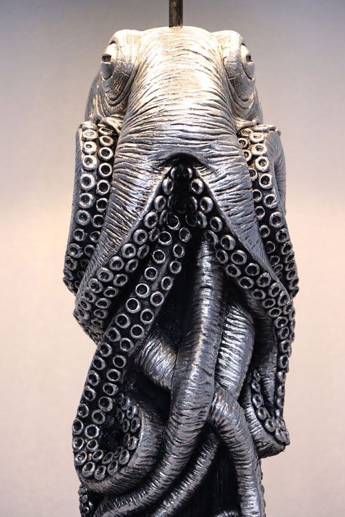 Natureworks Australia Octo Table Lamp- Silver Leaf - Image 3