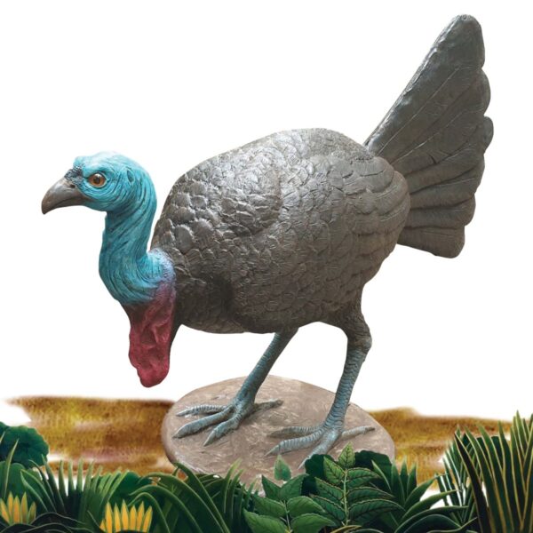 Megafauna Turkey - Giant - lifesize replica - angle view