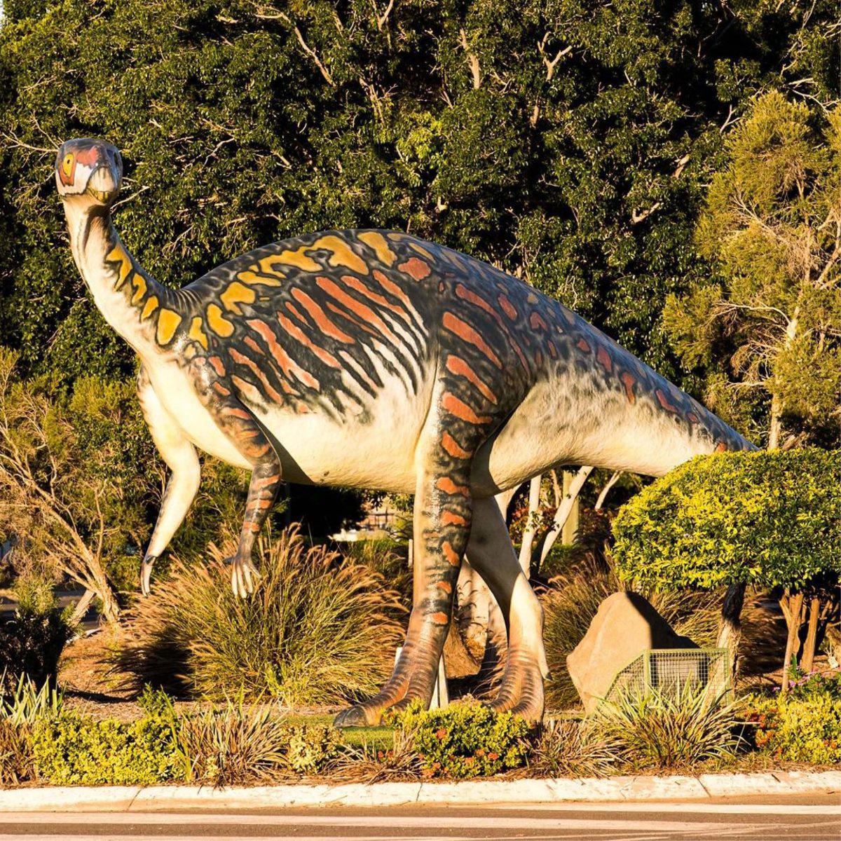 Natureworks Australia Muttaburrasaurus Dinosaur - Made for the Town of Muttaburra