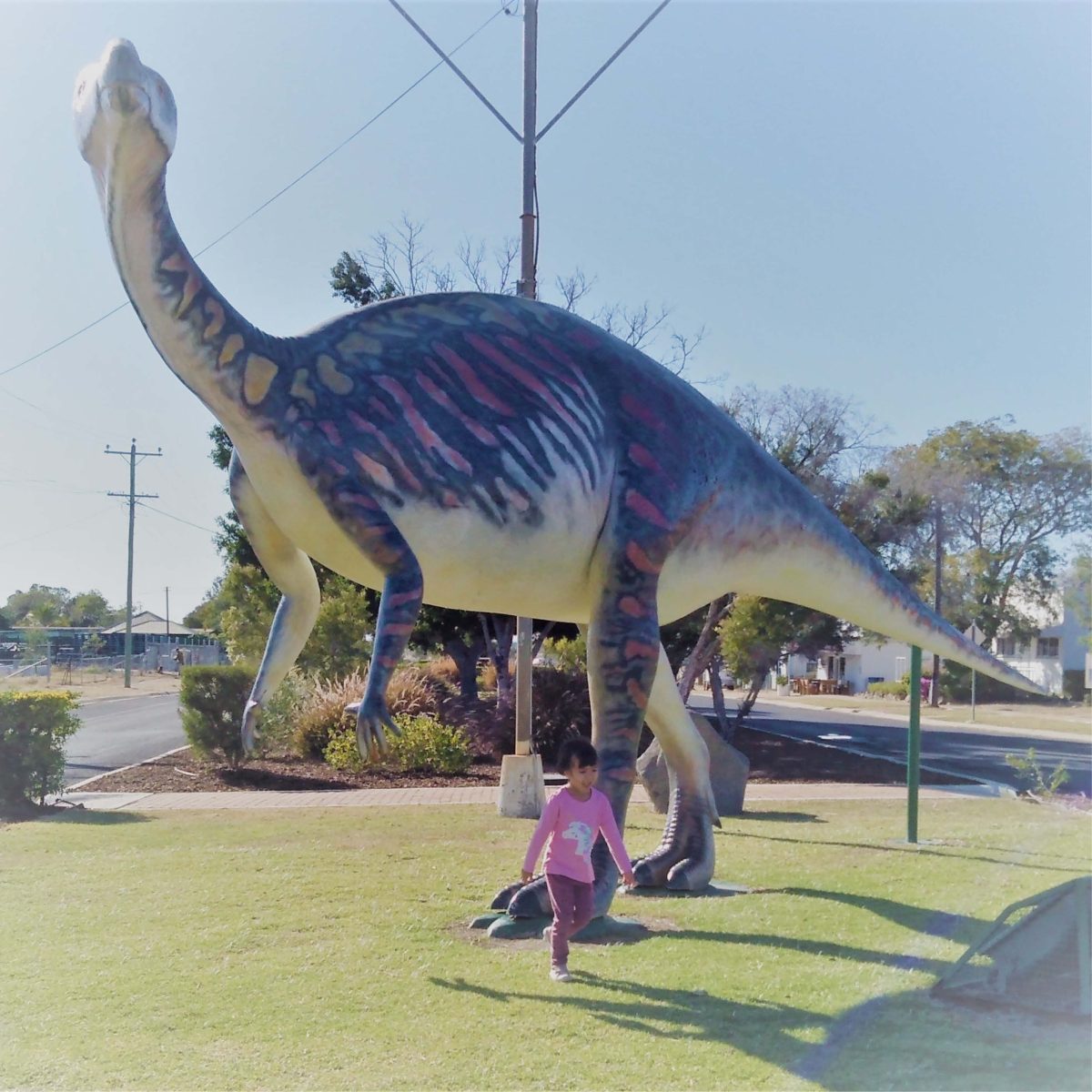 Natureworks Australia Muttaburrasaurus Dinosaur - Made for the Town of Muttaburra