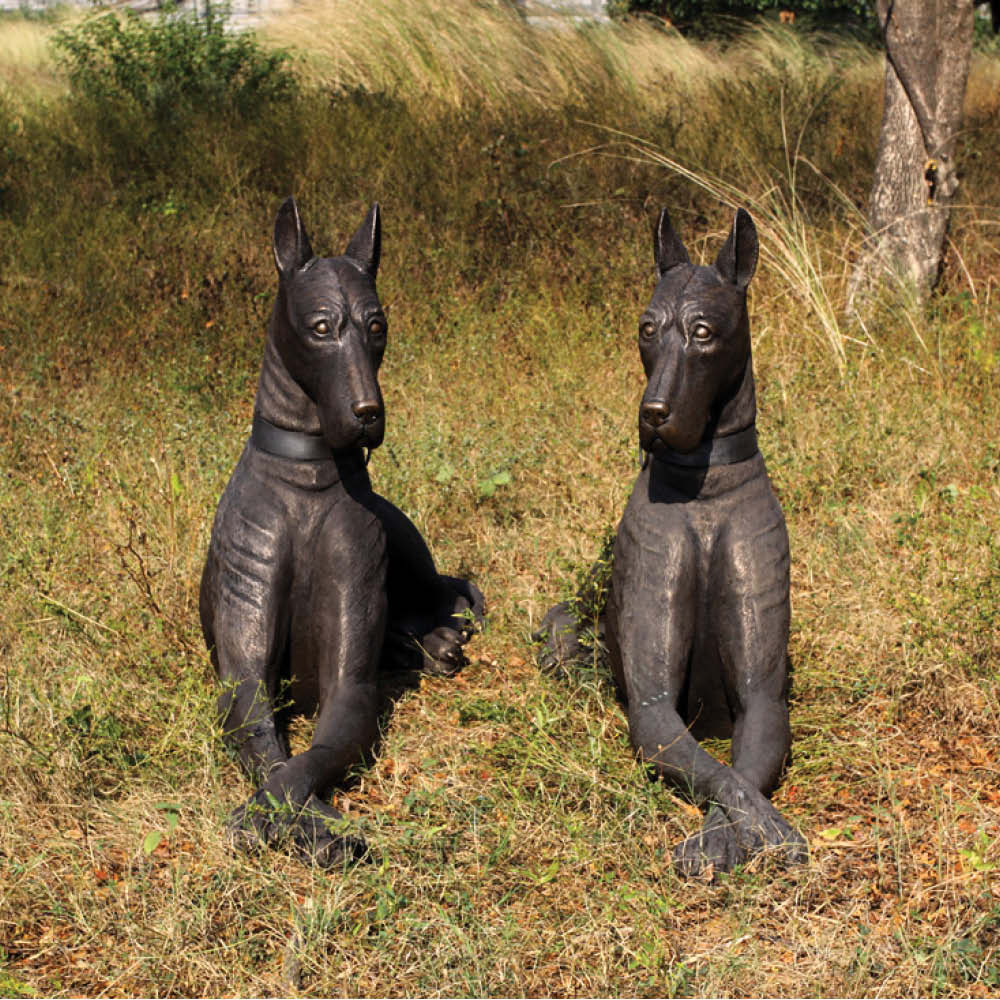 Natureworks Australia grat Dane Statue Bronze finish