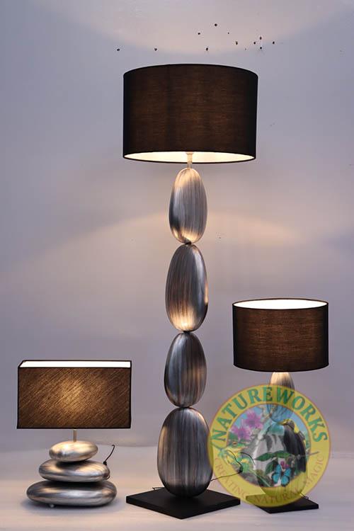 Natureworks Australia Pebble Floor Lamp – Dye - Image 4