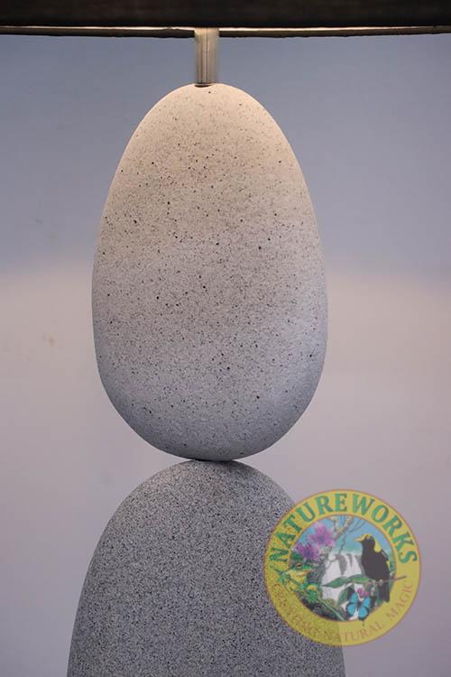 Natureworks Australia Pebble Floor Lamp – Dark & Light Granite - Image 2