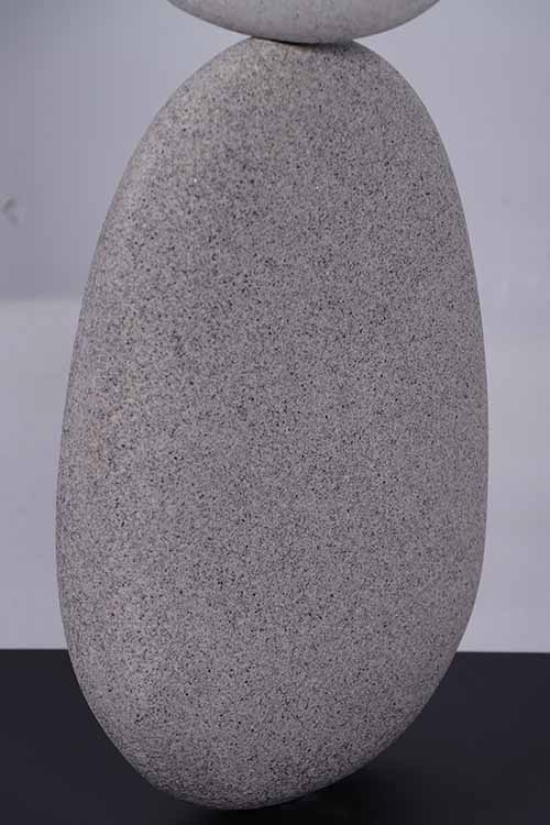 Natureworks Australia Pebble Floor Lamp – Dark & Light Granite - Image 3