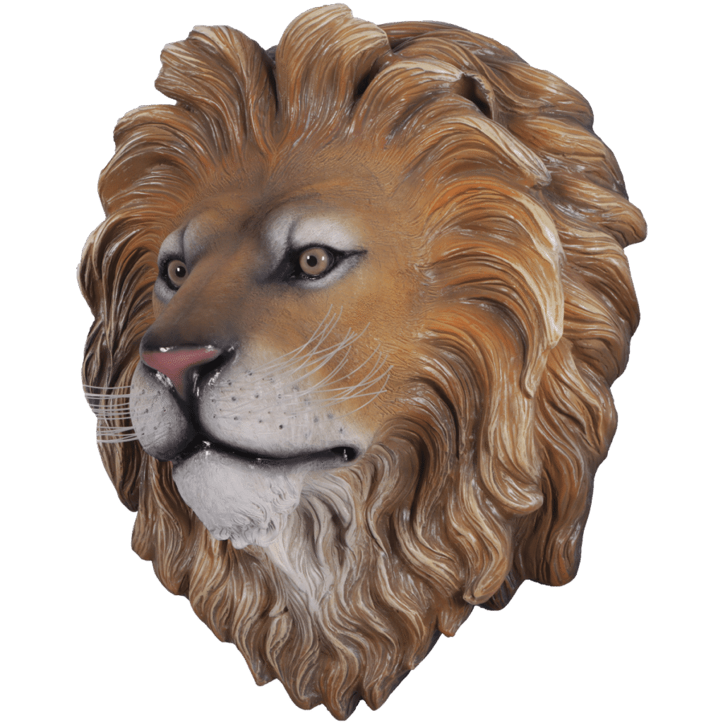 Lion King's Head - Sculpture & Statue