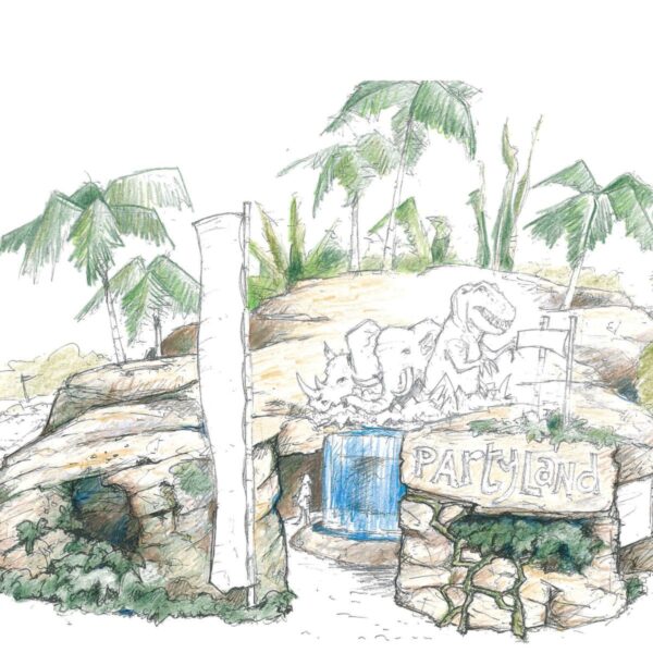 Partyland Dino Rock Cave