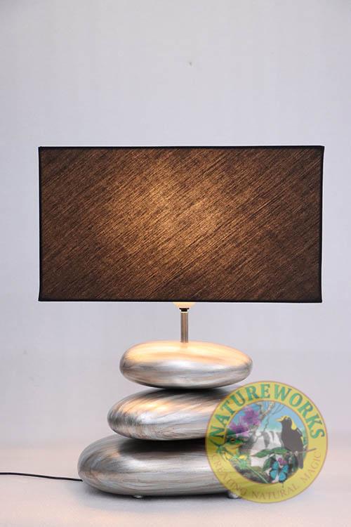 Natureworks Australia Pebble Stack Table Lamp