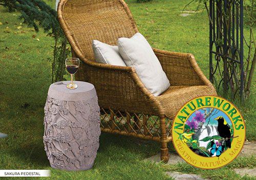 Natureworks Australia Sakura Pedestal - Roman Stone - Image 4