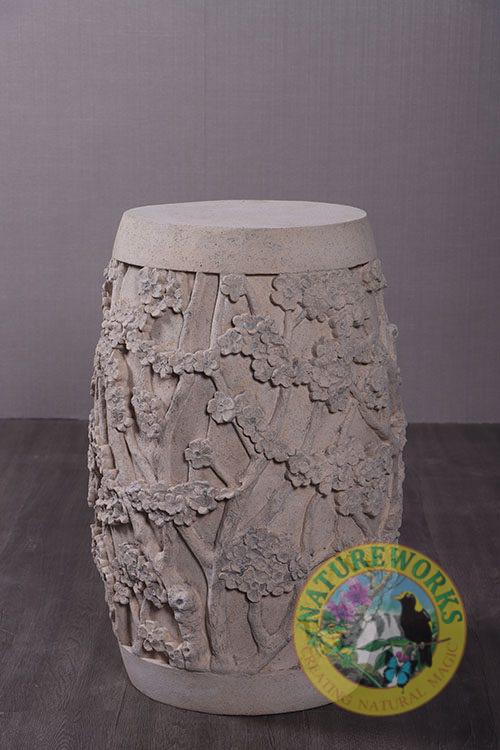 Sakura Pedestal - Roman Stone