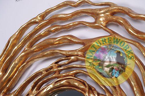 Natureworks Australia Twiggy Mirror – Gold - Image 4