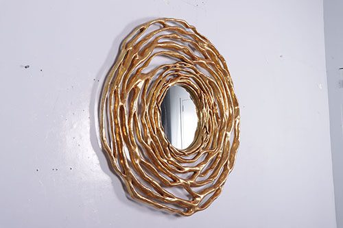 Natureworks Australia Twiggy Mirror – Gold - Image 3