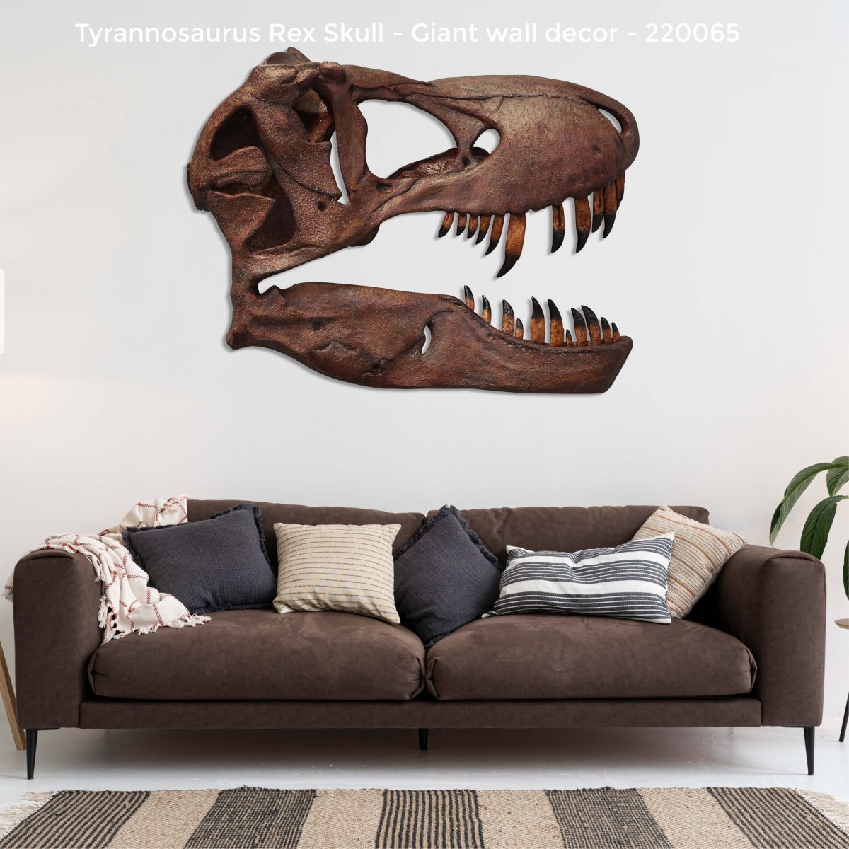 Natureworks Australia Tyrannosaurus Rex skull,- Wall decor - Giant replica
