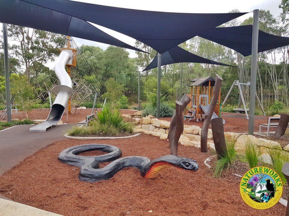Natureworks Australia Gibirrngaan Park Nature Playground - Black Snake