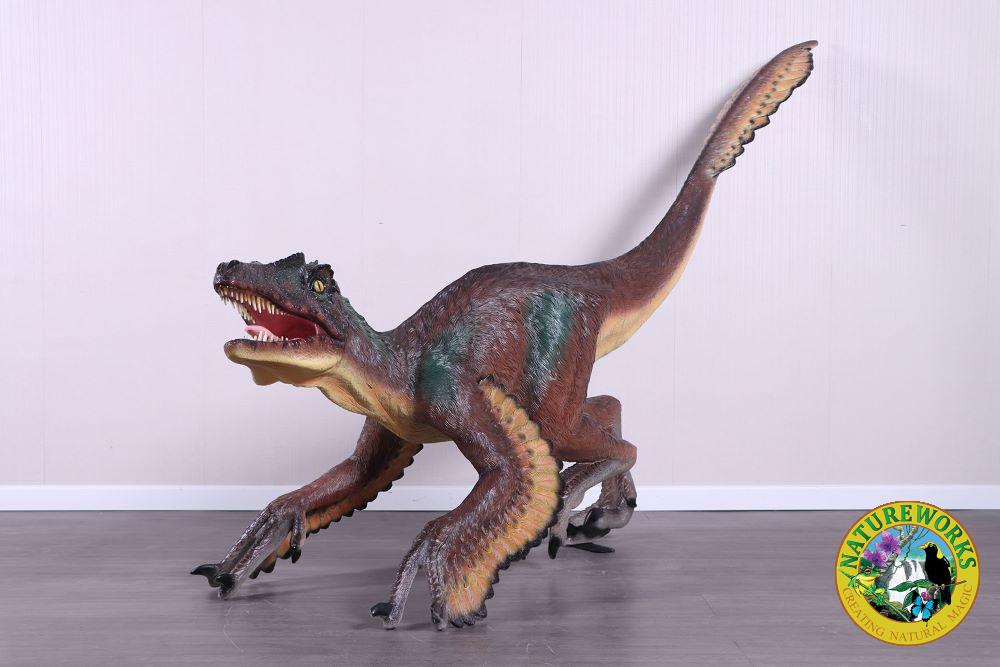Natureworks Australia Velociraptor Dinosaur - Feathered