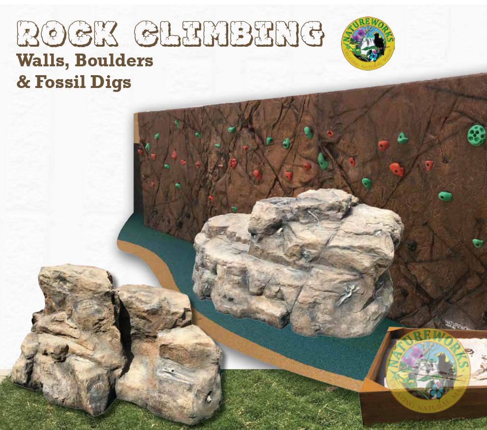 Natureworks Australia Rock Boulder Climber with Reptiles