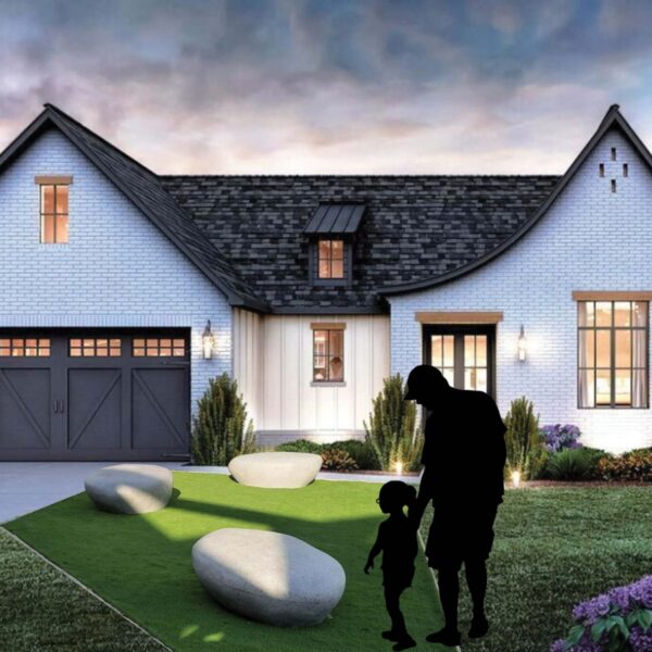 Pebble bouder seat - large