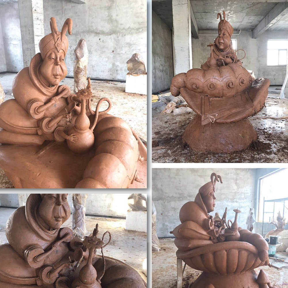 Natureworks Australia Caterpillar on Toadstool - in production photos