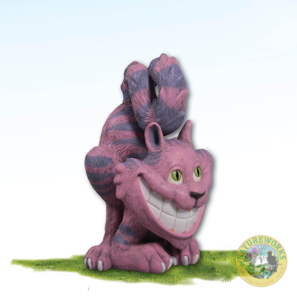 Cheshsire Cat Statue - Photo- Alice in wonderland prop