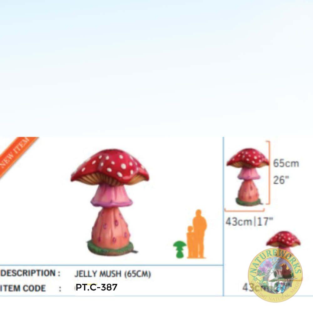 Natureworks Australia Mushroom Jelly - 65cm High
