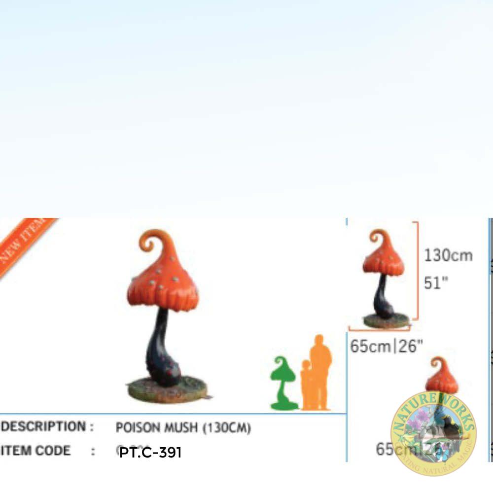 Natureworks Australia Mushroom Poison - 130cm - Image 3