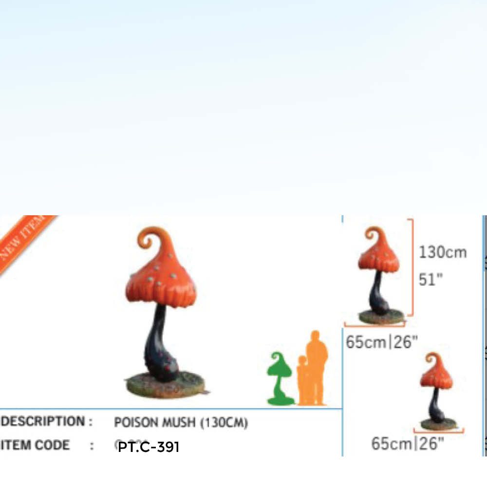 Natureworks Australia Mushroom Poison - 130cm - Image 3