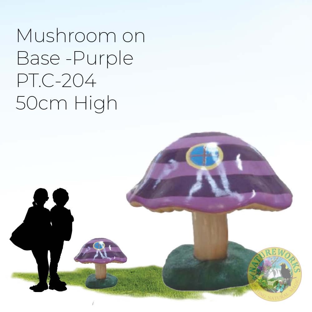 Natureworks Australia A unique themed mushroom prop for a fantasy setting - 50cm high