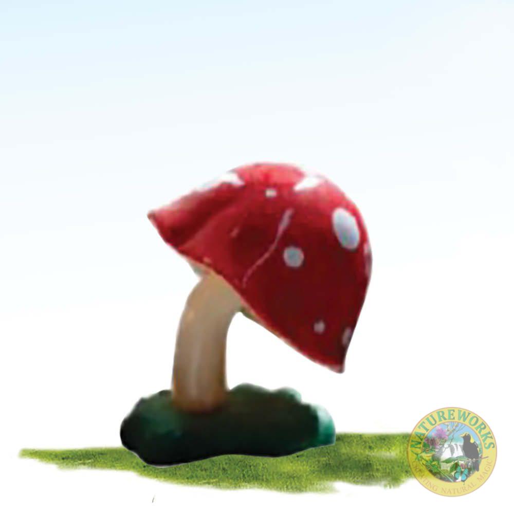 Mushroom on Base - 71cm-Red - event or fantasy themed prop