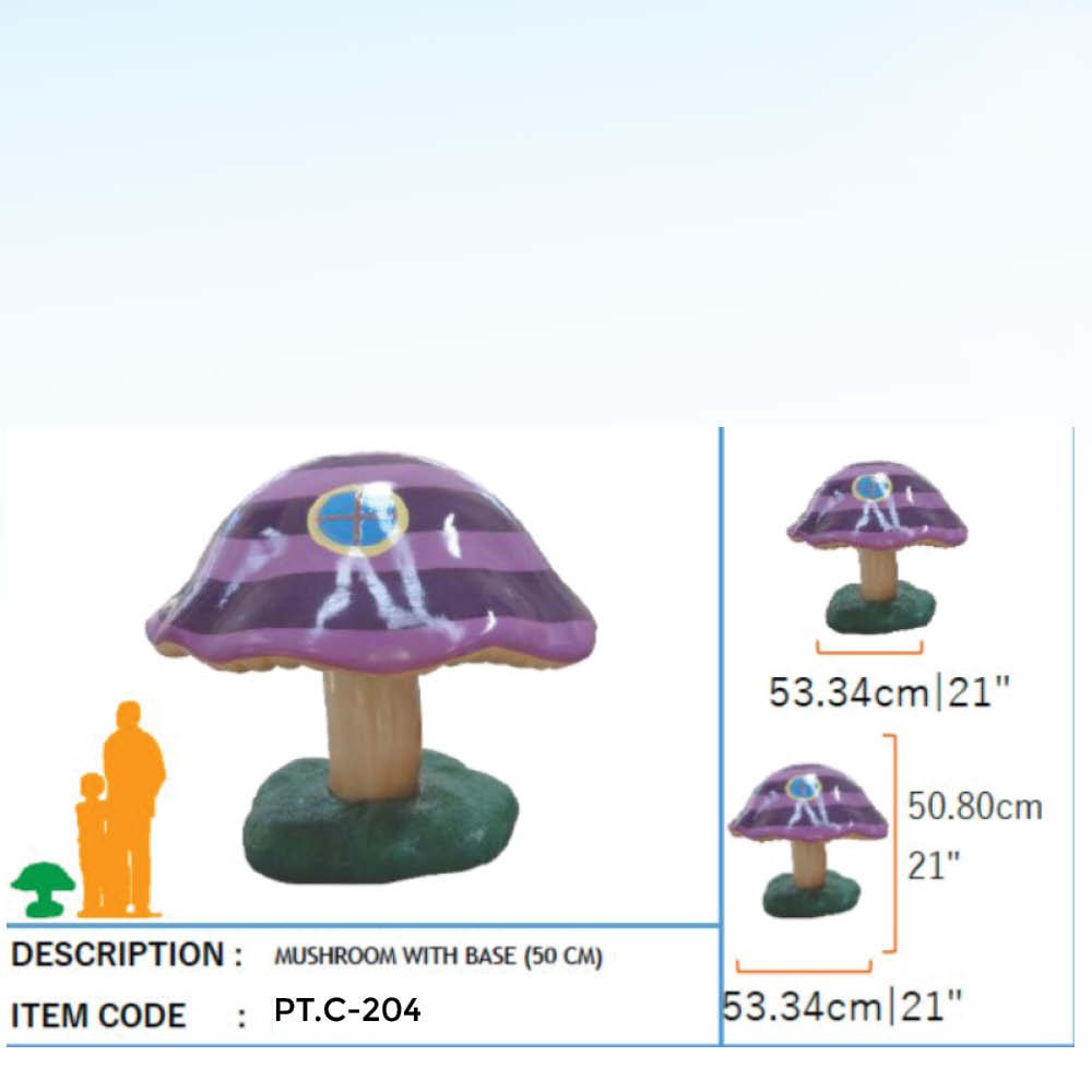 Natureworks Australia A unique themed mushroom prop for a fantasy setting