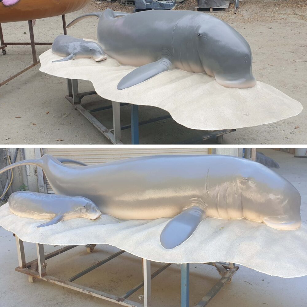 Dugong Adult on sand base - Climb & Play - Image 5