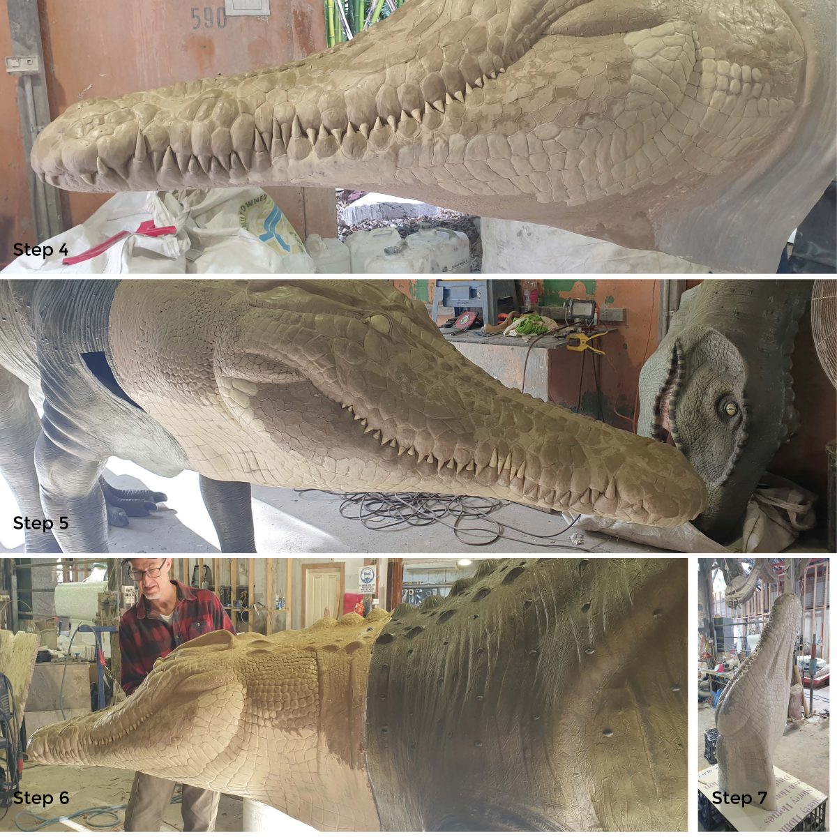 Natureworks Australia Quinkana Megafaua in production - Steps 4-7