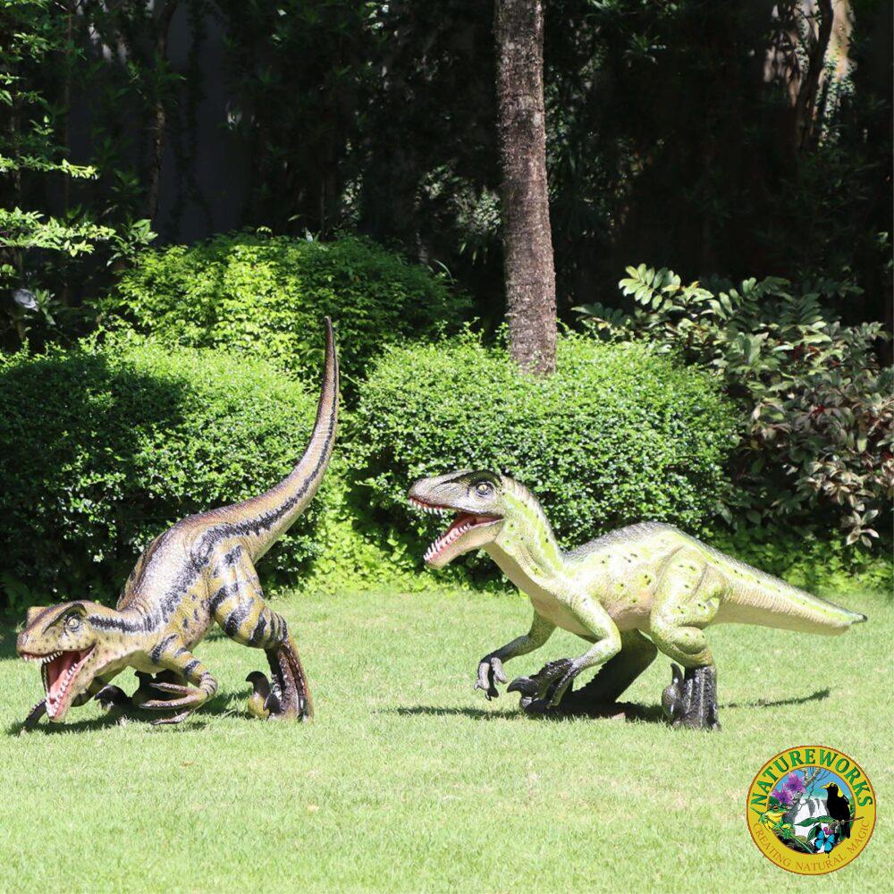 Velociraptor "Steel Claws" - Green