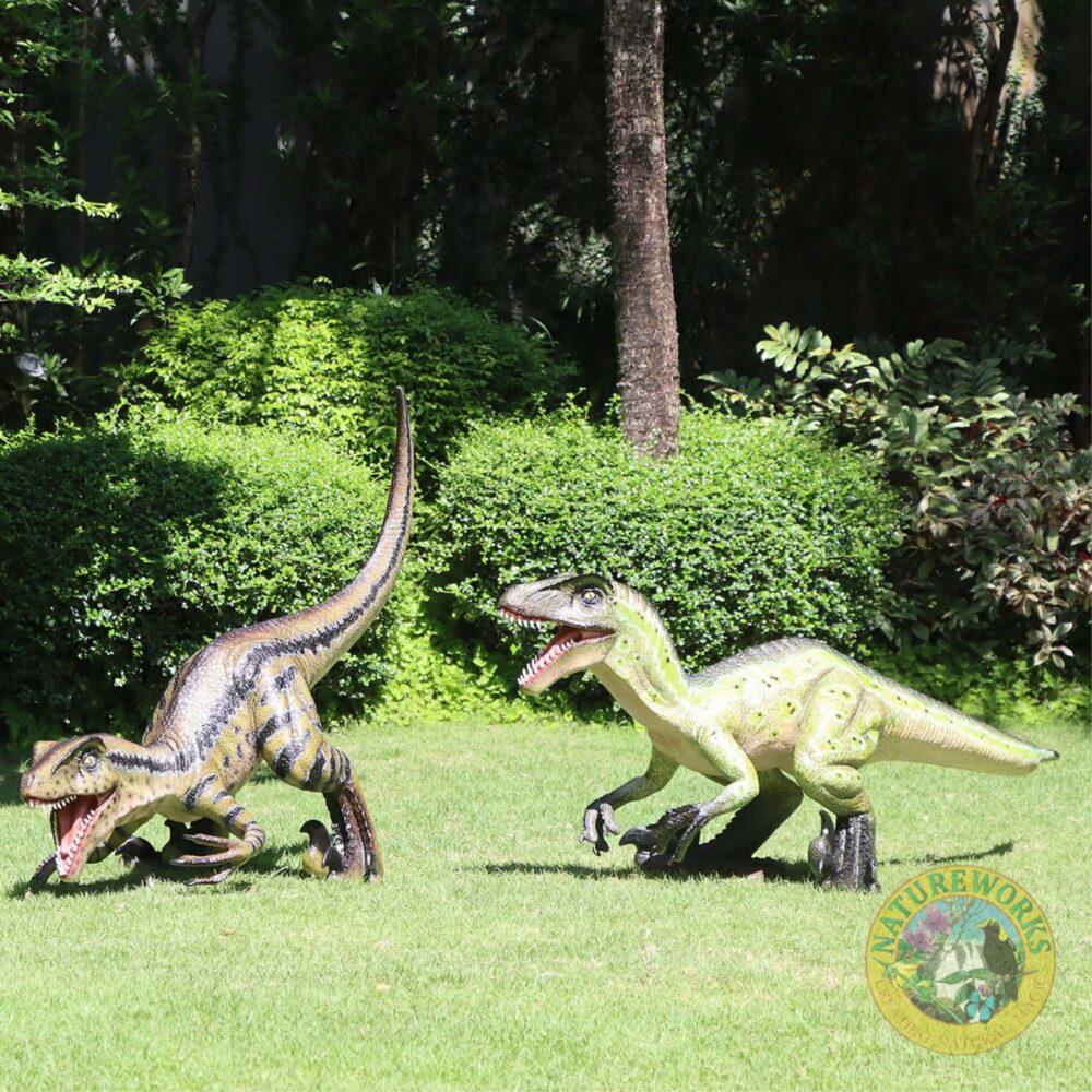 Velociraptor "Steel Claws" - Green