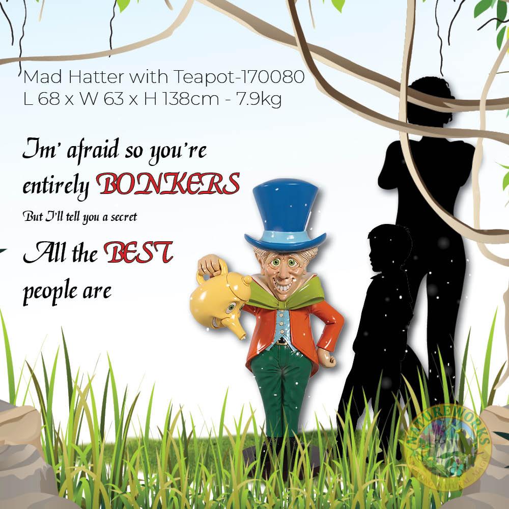 Natureworks Australia Mad Hatter with Teapot - Image 5