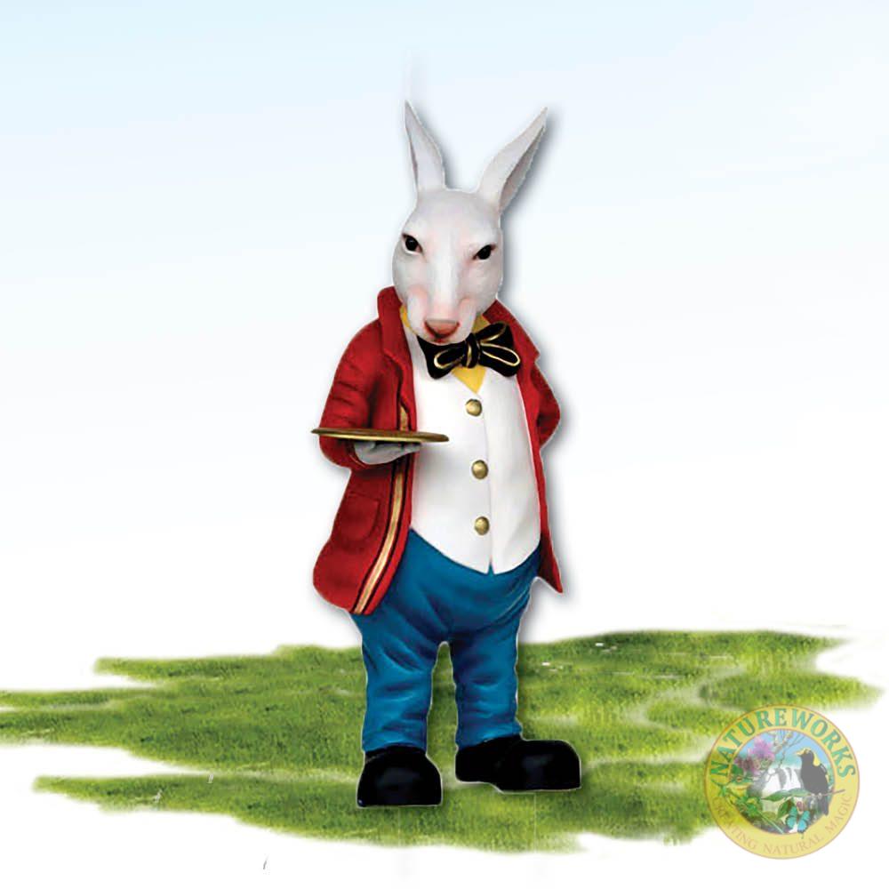 Alice in Wonderland - Rabbit Waiter-Large -